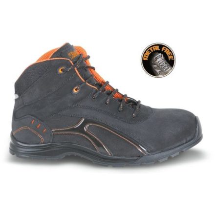 BETA 073500143, Nubuck-Look bokacipő, mérsékelten vízálló, gumitalp puha PU-profillal 43