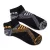 7431P Két pár sneaker zokni szellőző betétekkel Egy pár fekete/narancs és egy pár fekete/szürke színű zokni. L