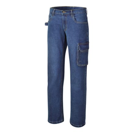 7528 Elasztikus farmernadrág (munkaruha) XS