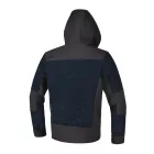 7637B XXXL polár kapucnis felső softshell betétekkel