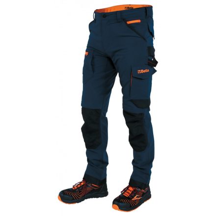 7650B Sokzsebes, elasztikus munkanadrág, XL
