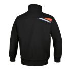 7664N Hosszú ujjú felső, hosszú cipzáras, fekete, XS