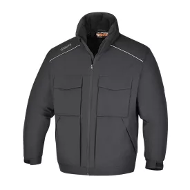  7750N/XS Bomber munkadzseki, sokzsebes,100% poliészter, 100% poliészter vattázás,120 g/m2, fekete