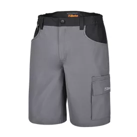   7821SG XXXL Sokzsebes elasztikus bermuda munkanadrág, könnyített kivitel