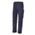 7840BL T/C twill munkanadrág 245g, kék. Derékban oldalt elasztikus. XS