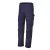 7840BL T/C twill munkanadrág 245g, kék. Derékban oldalt elasztikus. S