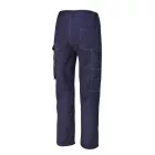 7840BL T/C twill munkanadrág 245g, kék. Derékban oldalt elasztikus. S