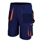 7861B M Bermuda munkanadrág könnyített kivitel, kék
