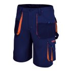 7861B XXXXL Bermuda munkanadrág könnyített kivitel, kék