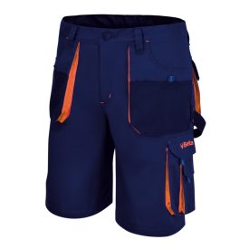 7861B XXXXL Bermuda munkanadrág könnyített kivitel, kék