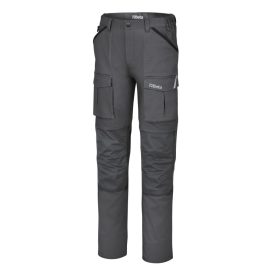 7930MG XXL Sokzsebes munkanadrág, 100% pamut, szürke