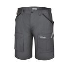 7931MG S Bermuda munkanadrág, 100% pamut, szürke