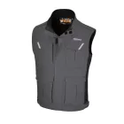 7937MG L Munkamellény, 100% pamut, szürke