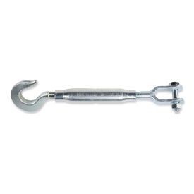   8011TZ Horgos-kengyeles csőanyás feszítőszerelvény, DIN 1478, galvanizált