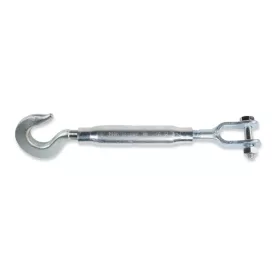   8011TZ Horgos-kengyeles csőanyás feszítőszerelvény, DIN 1478, galvanizált