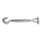 8011TZ Horgos-kengyeles csőanyás feszítőszerelvény, DIN 1478, galvanizált