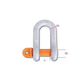   8026R 12 egyenes emelőkengyel csavaros csappal, nagyszilárdságú ötvözött acél tűzíhorganyzott