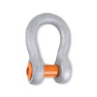 8032 Ívelt emelőkengyel, négyszögletes furatú csappal nagyszilárdságú ötvözött acél tűzíhorganyzott