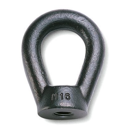 8044 M8 Emelő gyűrűs anya, természetes színű