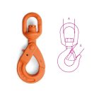 8063SL Önzáró forgóhorog  (nem terhelés alatt) nagyszilárdságú ötvözött acél 8. minőségi osztály