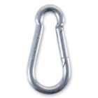 8074 4X40 Karabiner horgok, galvanizált, lakkozott