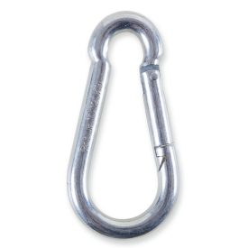 8074 4X40 Karabiner horgok, galvanizált, lakkozott