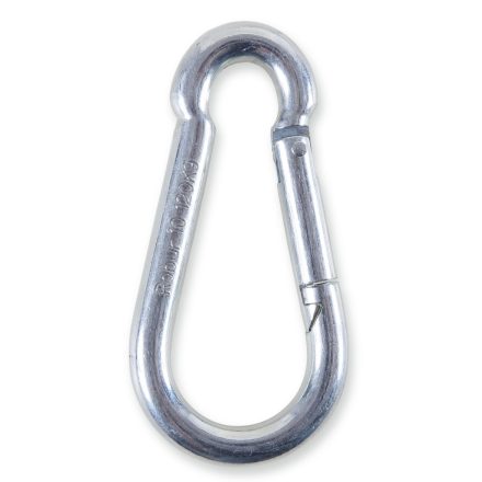 8074 4X40 Karabiner horgok, galvanizált, lakkozott