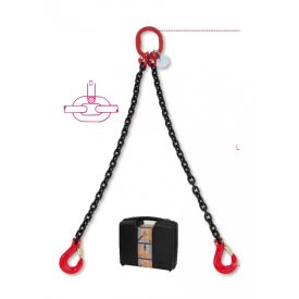 8092 rögzítő emelőheveder 2 karos lánc táskában