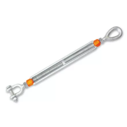 8110 Kengyeles-szemes feszítőszerelvény, nagy szakítószilárdságú horganyzott acél