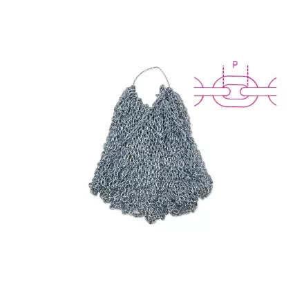 8120D Kalibrált láncok DIN766 galvanikusan horganyzott