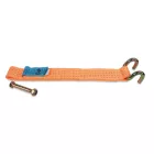 8182SSP/BHN Racsnis rögzítő heveder, kéthorgos