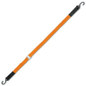   8188VFG2 2 horgos és rögzítőgyűrűs rögzítőrendszer, zárócsattal, LC 250 kg nagy szakítószilárdságú poliészter szalag (PP)