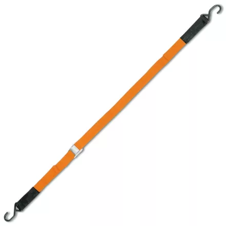 8188VFG2 2 horgos és rögzítőgyűrűs rögzítőrendszer, zárócsattal, LC 250 kg nagy szakítószilárdságú poliészter szalag (PP)