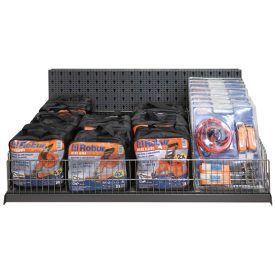   8600 R/602 24 darab kábelszerelvény, polccal és akasztókkal, fal nélkül