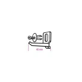 KIT/GPS Akasztó tiplivel és csavarral 