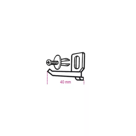 KIT/GPS Akasztó tiplivel és csavarral 