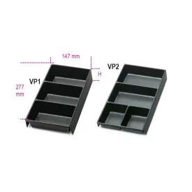   VP1 - VP2 Hőformált műanyag tálcák az összes C22, C23, C23C szerszámládához