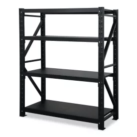 S4CB Széles polcos állvány 4 polccal, alappolcok