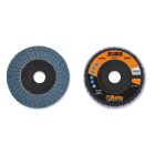 11202A 40 Csiszolótárcsák cirkónium csiszolóvászonnal, műanyag csiszolótalp, dupla lamellás kivitel