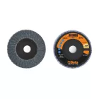11214A 40 Csiszolótárcsák cirkónium csiszolóvászonnal, műanyag csiszolótalp, dupla lamellás kivitel