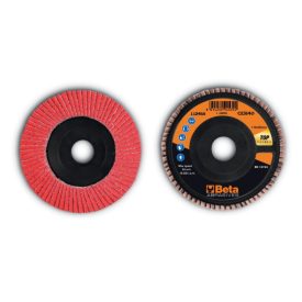   11246A 60 Csiszolótárcsák kerámia bevonatú csiszolóvászonnal, műanyag csiszolótalp, egylamellás kivitel