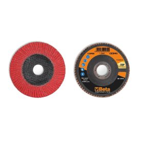   11248A 40 Csiszolótárcsák kerámia bevonatú csiszolóvászonnal, üvegszál csiszolótalp, egylamellás kivitel