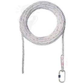  10 m-es fonott statikus kötél egyik végén visszafonva, 16 mm átmérőjű BF10-es