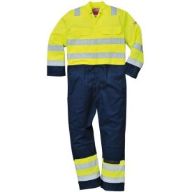   Portwest BIZ7 Hi Vis Anti-static hegesztő munkavédelmi overál , kezeslábas