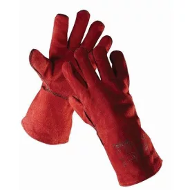 SANDPIPER RED piros hegesztő bőrkesztyű