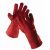 SANDPIPER RED piros hegesztő bőrkesztyű