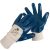 URBICA Nitrilbe félig mártott, varrott pamut munkavédelmi kesztyű rugalmas mandzsettával.