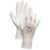 WHITETHROAT Szupervékony, légáteresztő kötött nylon munkavédelmi kesztyű PU mártással. Rugalmas mandzsettával.