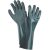 UNIVERSAL érdesített Varrott pamut, nitril/PVC-be mártott munkavédelmi kesztyű, 32cm
