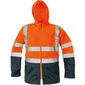 EPPING kabát fé narancssárga/navy XXXL